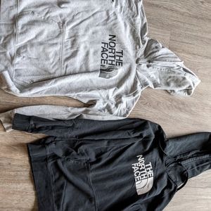 Womens North Face Hoodie- large
